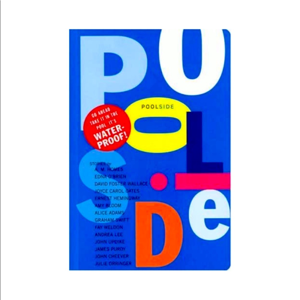 Poolside waterproof mini book